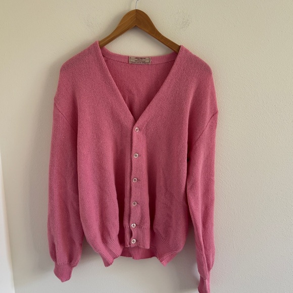 Maus and Hoffman Lemmermayer 100% alpaca cardigan. Pink, size 44 - Picture 1 of 8